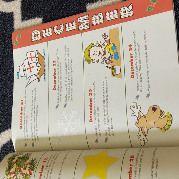 The Mailbox - 730 Journal Prompts Vintage Book - GUC - Picture 10 of 15